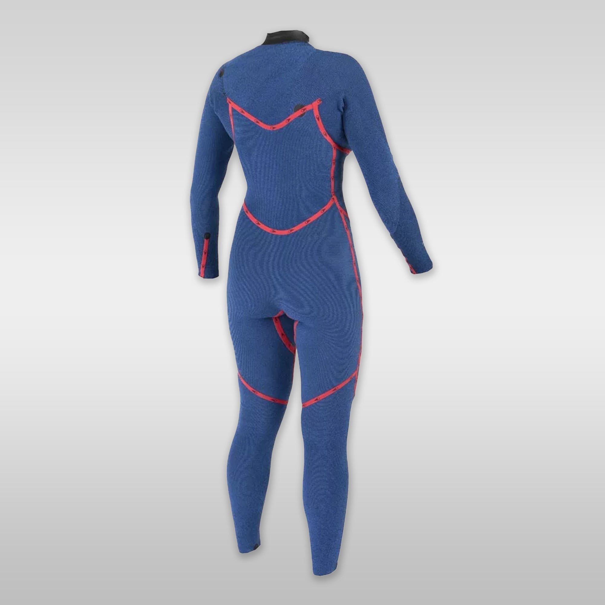 Surfshop windsurfshop Soöruz wetsuit Wetsuit Dames Fullsuit DIVINE Front-Zip Organic Oysterprene Black