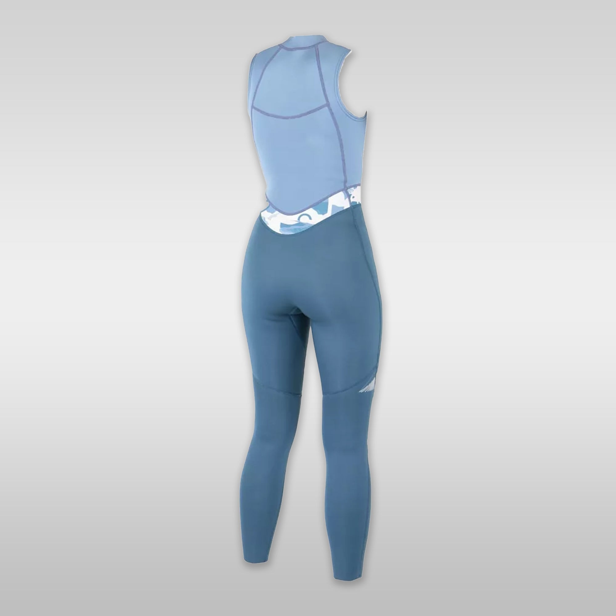 Surfshop windsurfshop Soöruz Wetsuit Wetsuit Women Semidry longJohn Front-Zip Blue