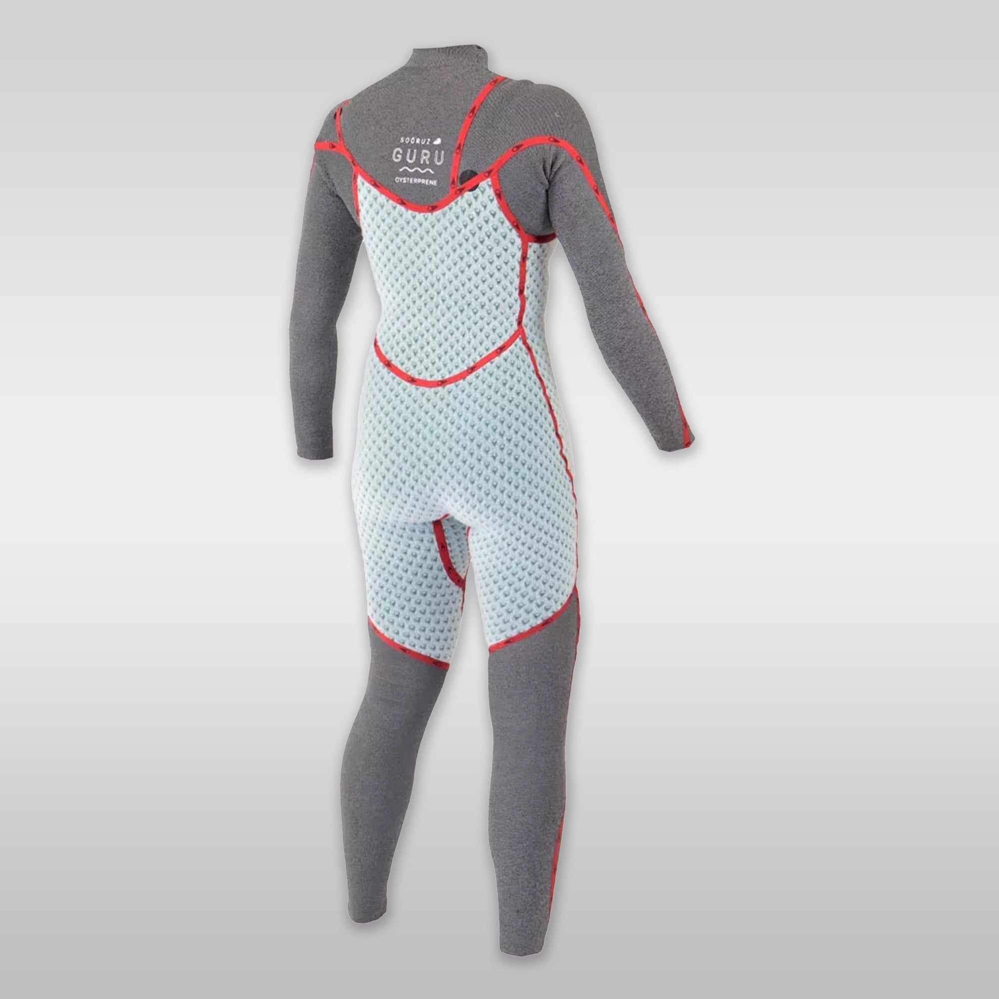 Surfshop windsurfshop Soöruz Wetsuit Wetsuit Women Fullsuit GURU Pro Front-Zip Organic Oysterprene Blue