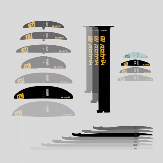 windsurf foiling windfoil wingfoil foil Patrik AIO Foil Set Cross