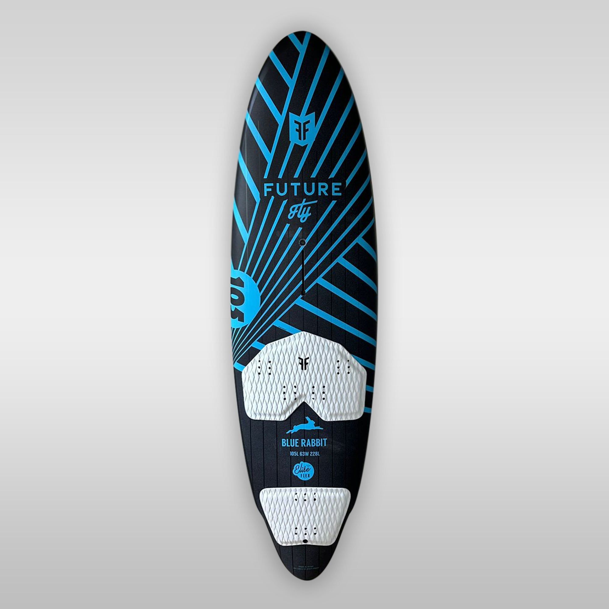 Future Fly Windsurfboard Blue Rabbit Freewave Bump&Jump