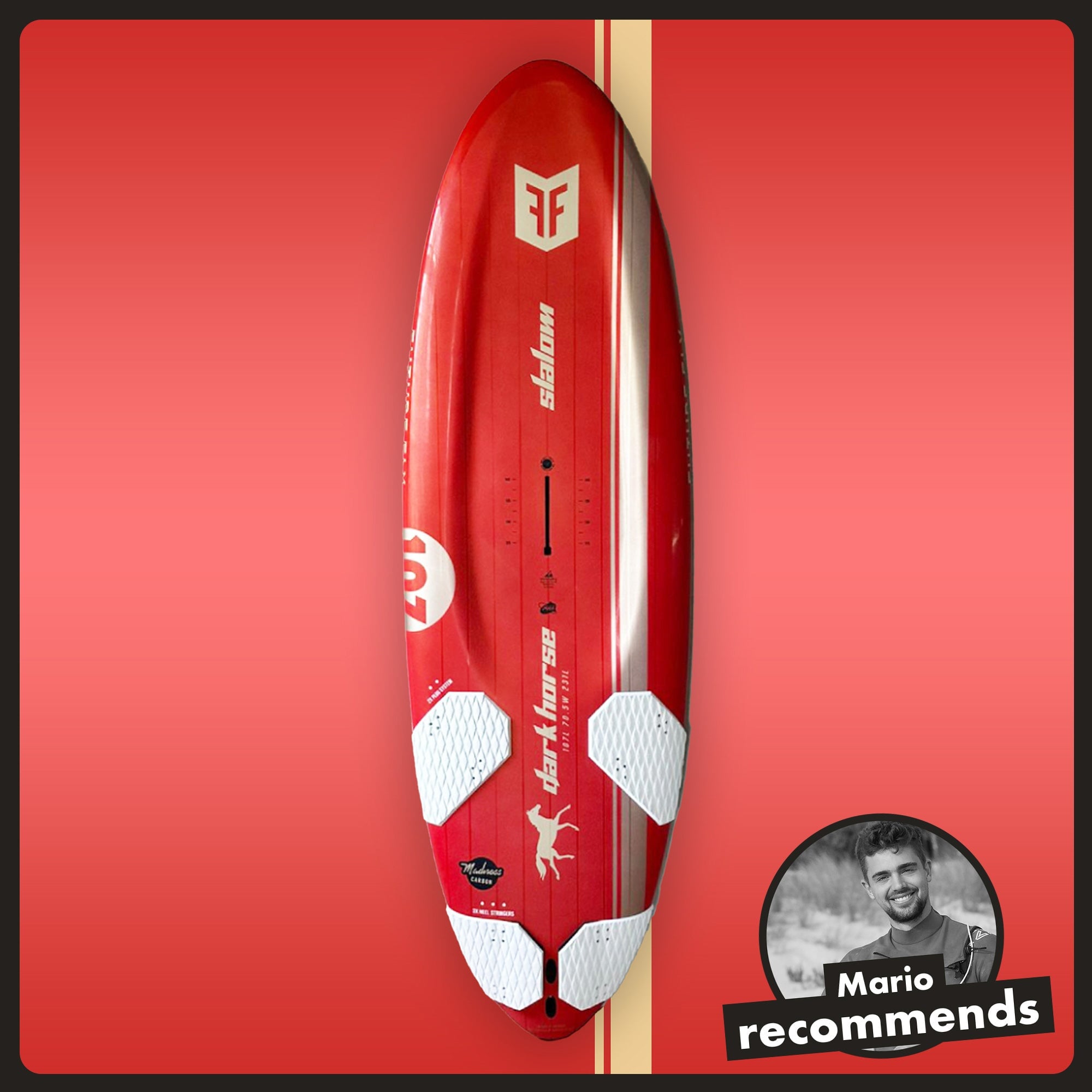 Future Fly Windsurfboard Slalom Dark Horse 2024