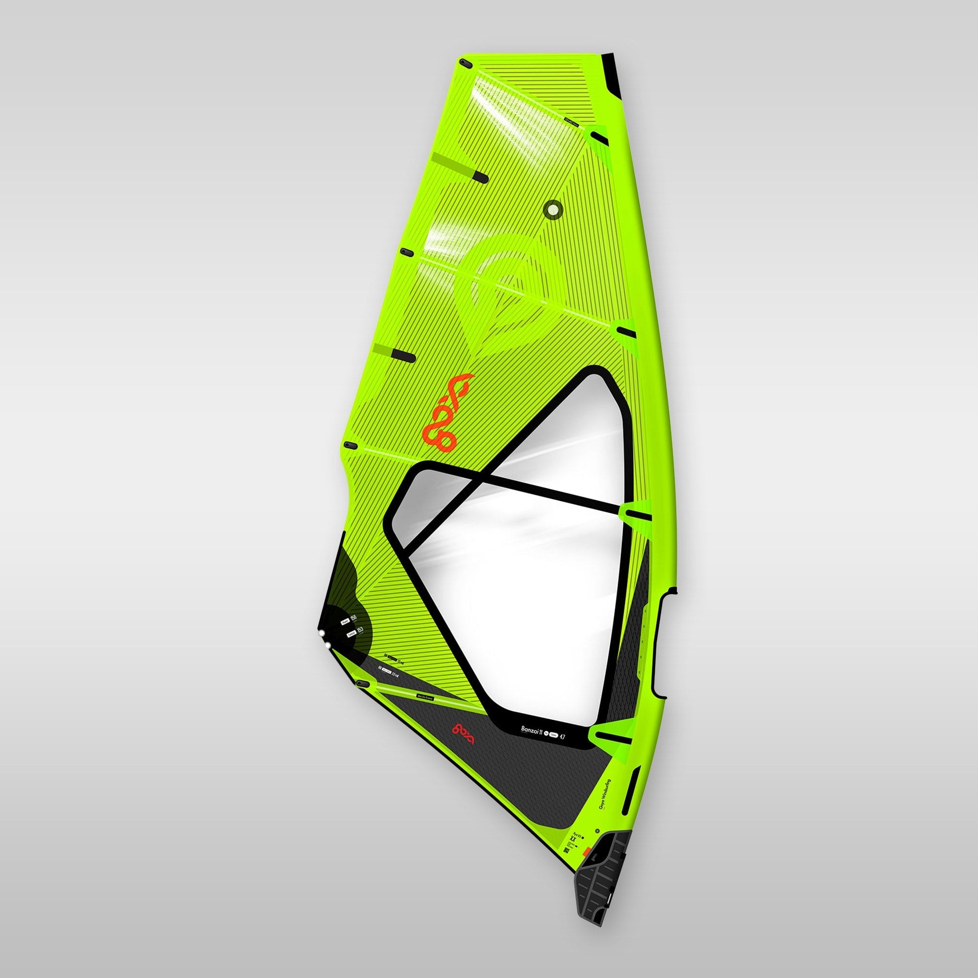 windsurfzeil goya 2025 wavezeil banzai 11 pro carbon