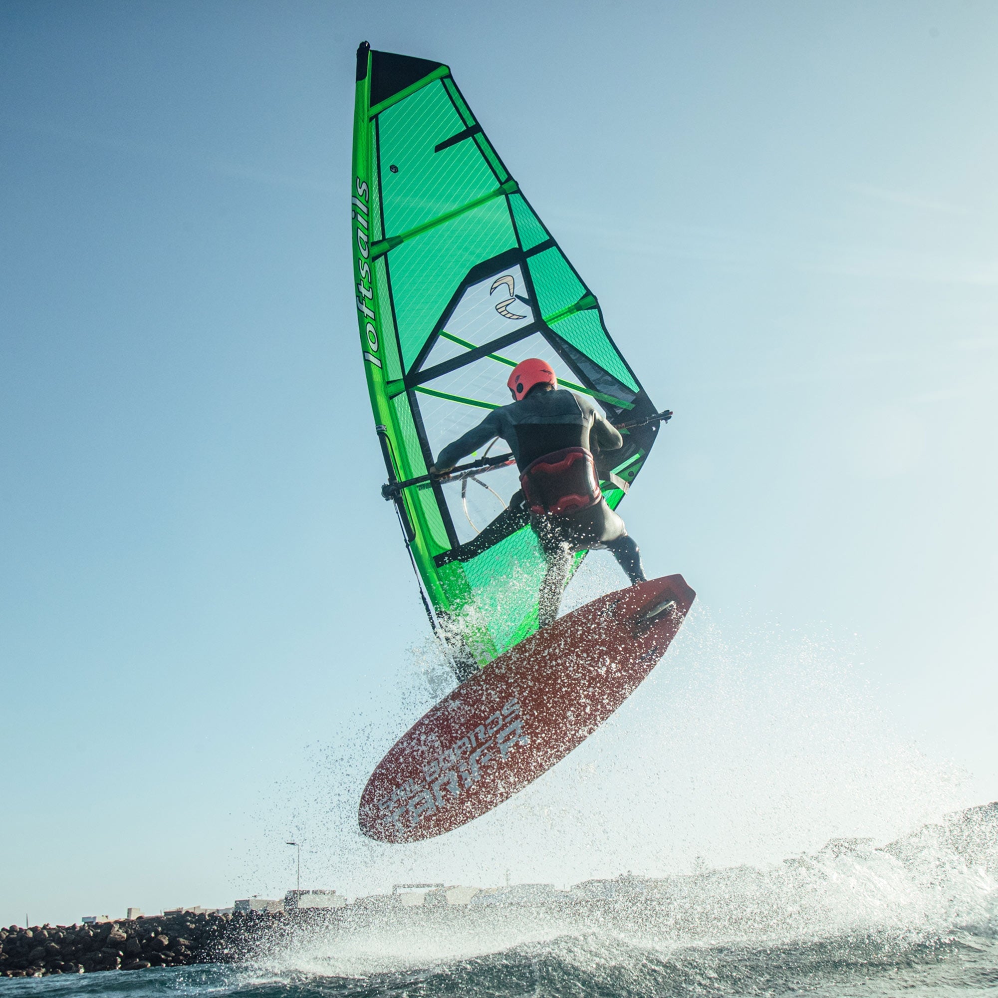 Loftsails windsurfsail windsurfsegel sail Wave Purelip