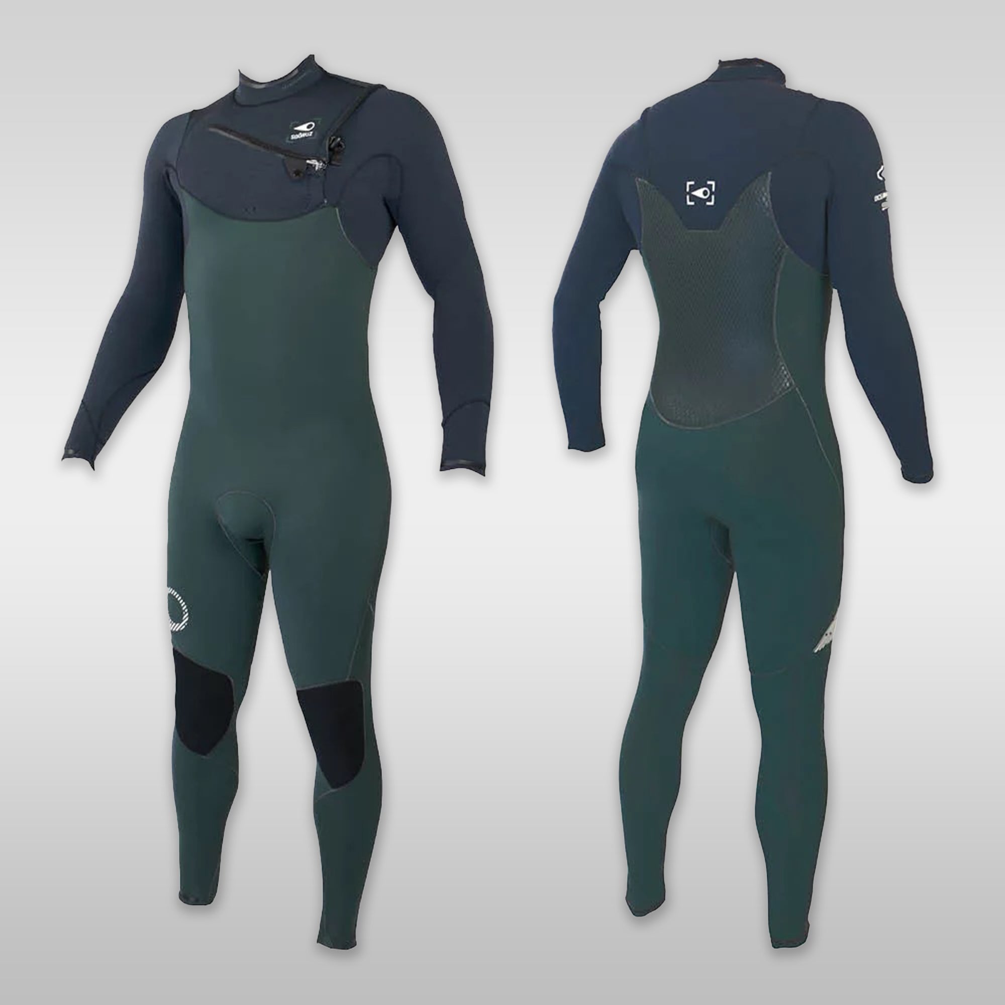 Soöruz GURU PRO Front-Zip Army 3/2 3/2 mm Soöruz 