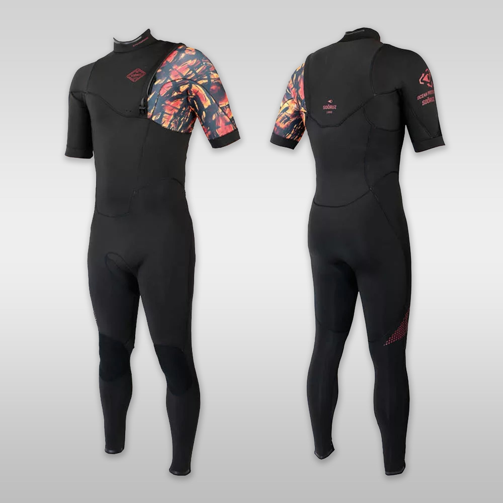 Soöruz wetsuit wetsuit FIGHTER Semidry SS Zip-Free Black 2/2