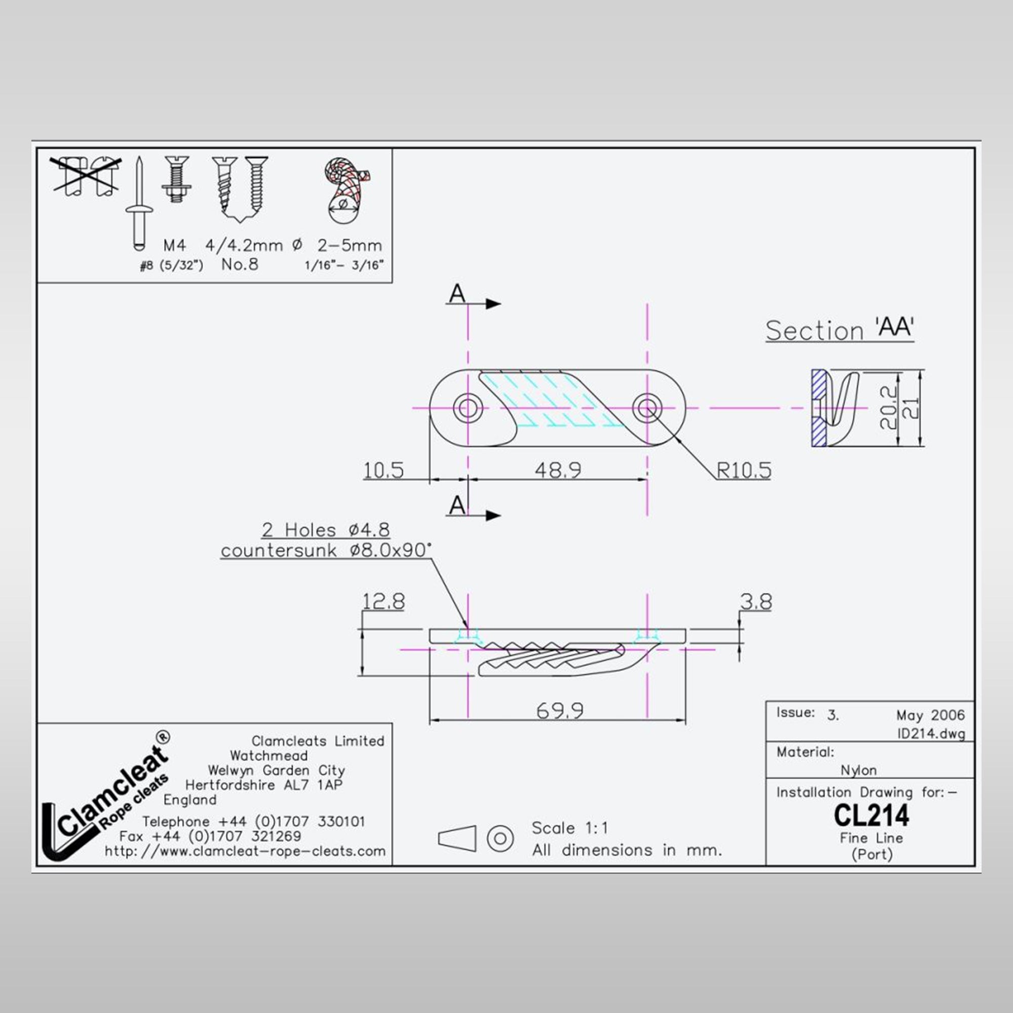 Windsurfshop windsurfwinkel windsurf-shop windsurf store windsurfing store windsurfing windsurf sail Clamcleat Clamp