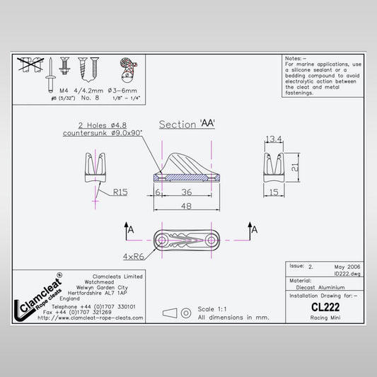 Windsurfshop windsurfwinkel windsurf-shop windsurf store windsurfing store windsurfing windsurf sail Clamcleat Clamp