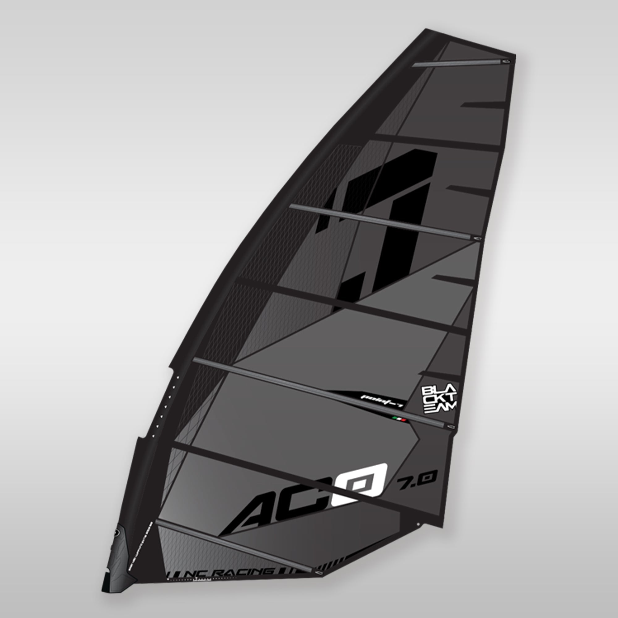 windsurfing sail windsurf sail windsurf sail point-7 2025 AC-0 No Cam Racing Freerace