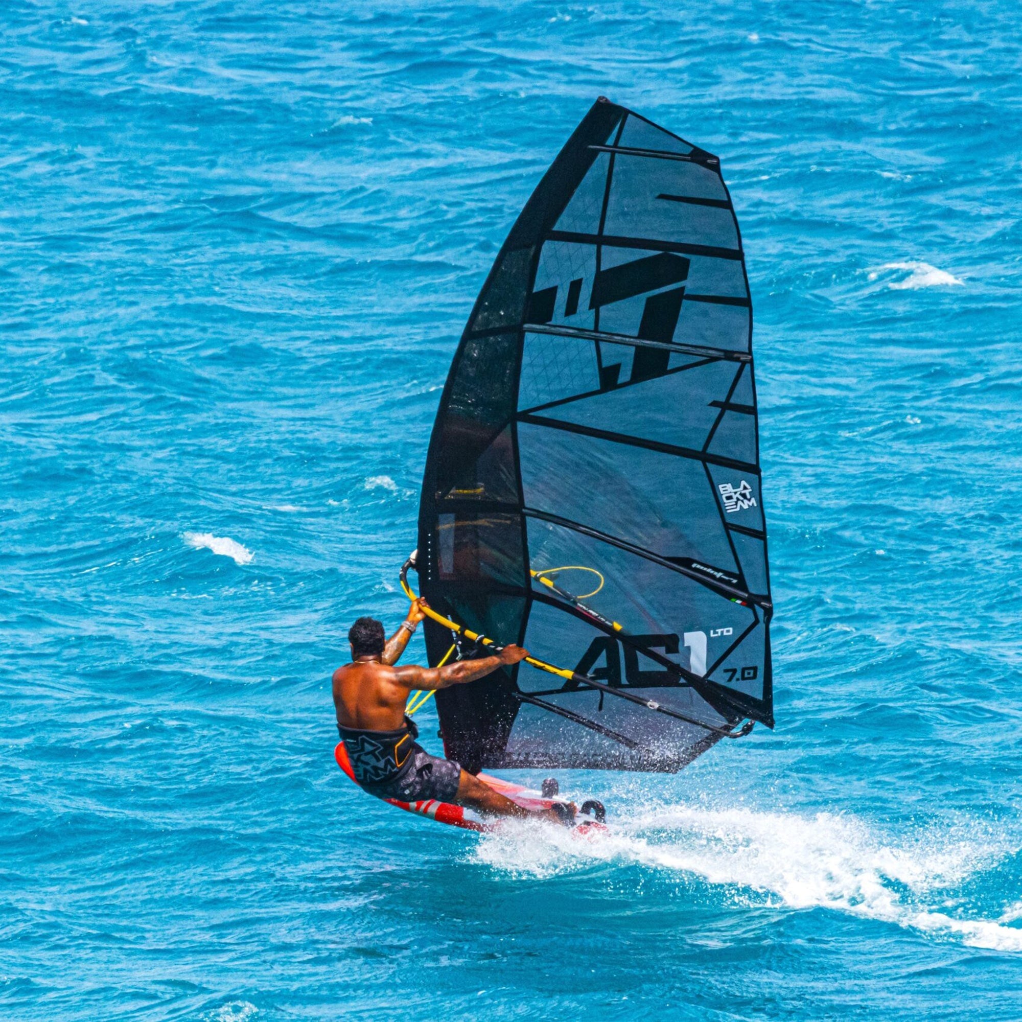 windsurfing sail windsurf sail windsurf sail point-7 2025 AC-1 LTD Salom Race