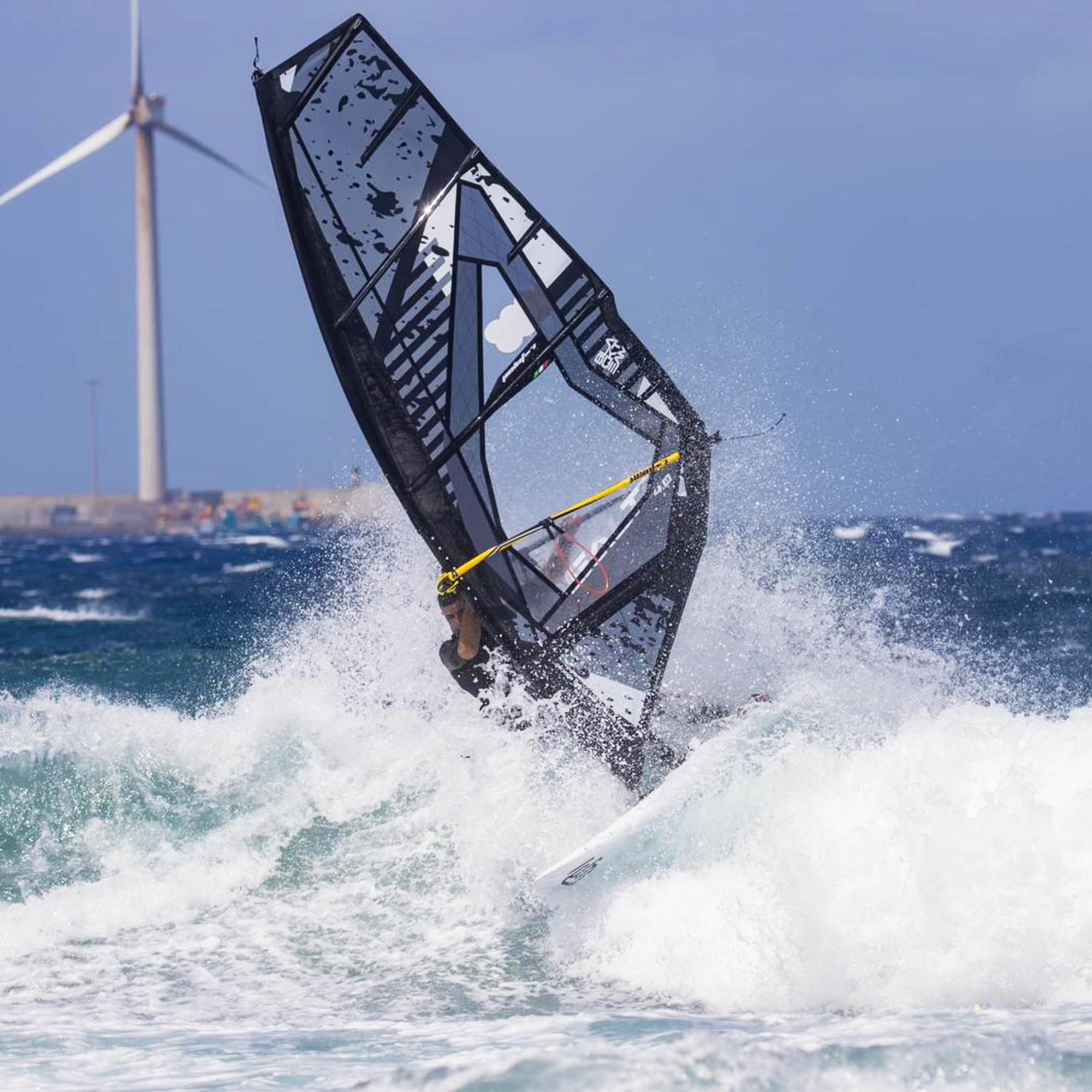 windsurfing sail windsurf sail windsurf sail point-7 salt pro 2025 wave