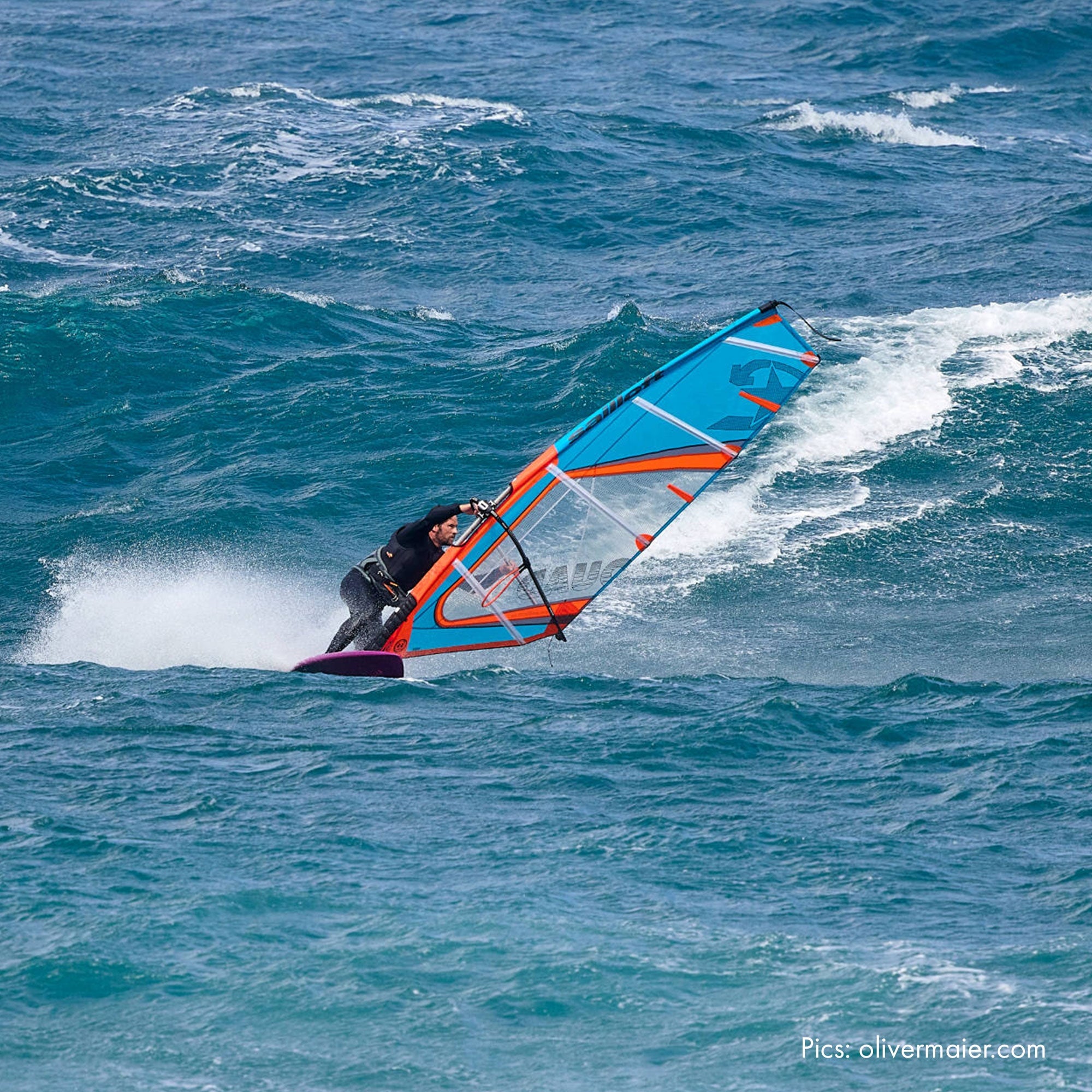 Windsurfing Sail windsurfsegel Sailloft Hamburg Wave Segel Quad 2024