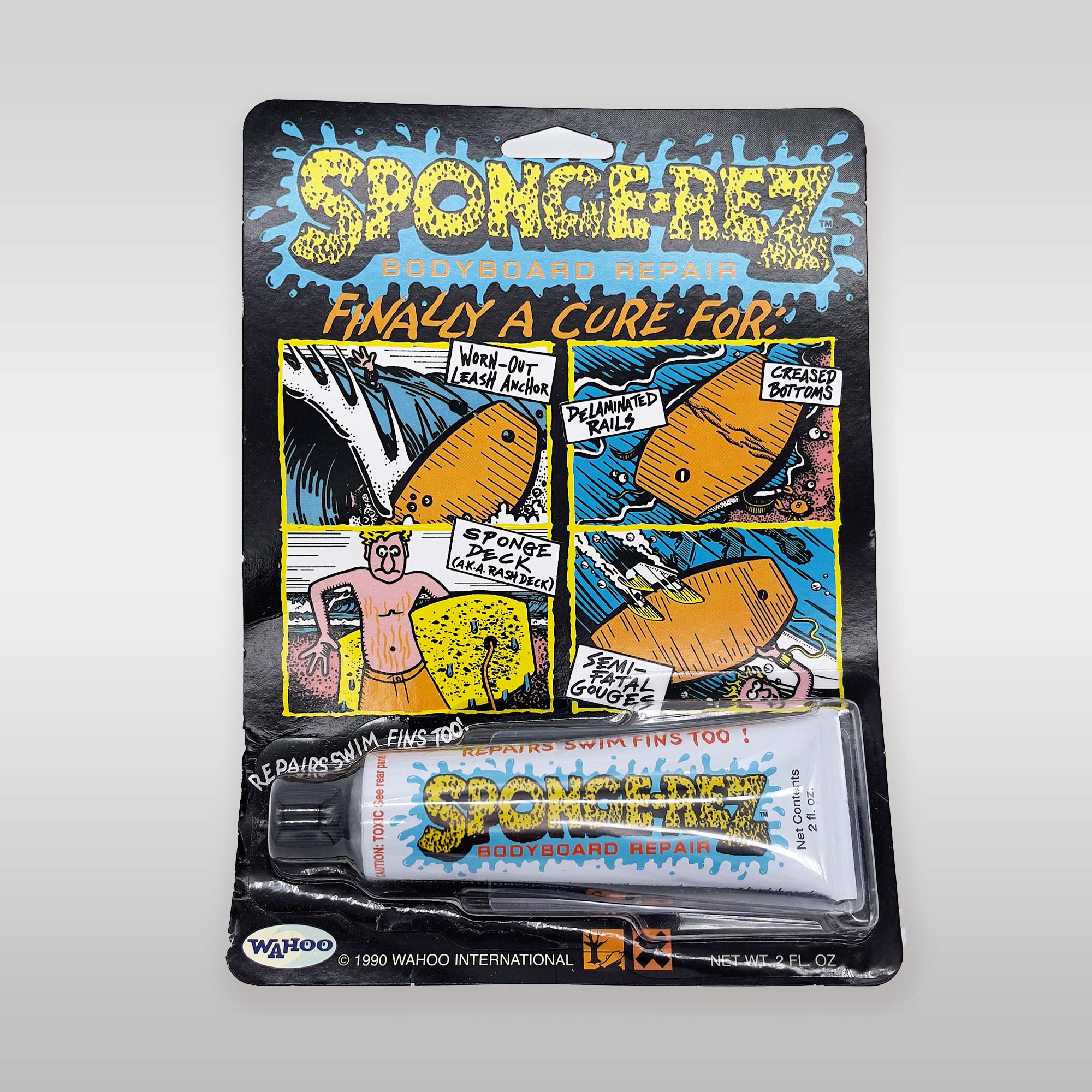 Solarez Sponge-Rez Bodyboard Repair 2fl. oz. 59ml Board Repair Solarez 