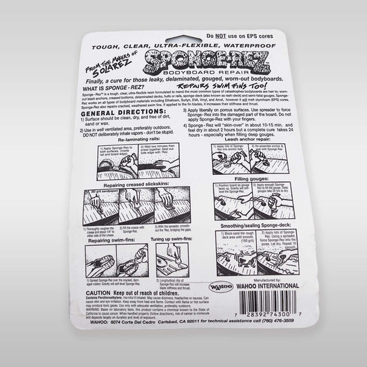 Solarez Sponge-Rez Bodyboard Repair 2fl. oz. 59ml Board Repair Solarez 