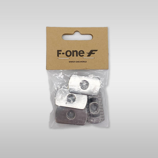 F-One T-Nuts (A4) x4 Screws F-One  M6 Tracknuts Track-Nuts