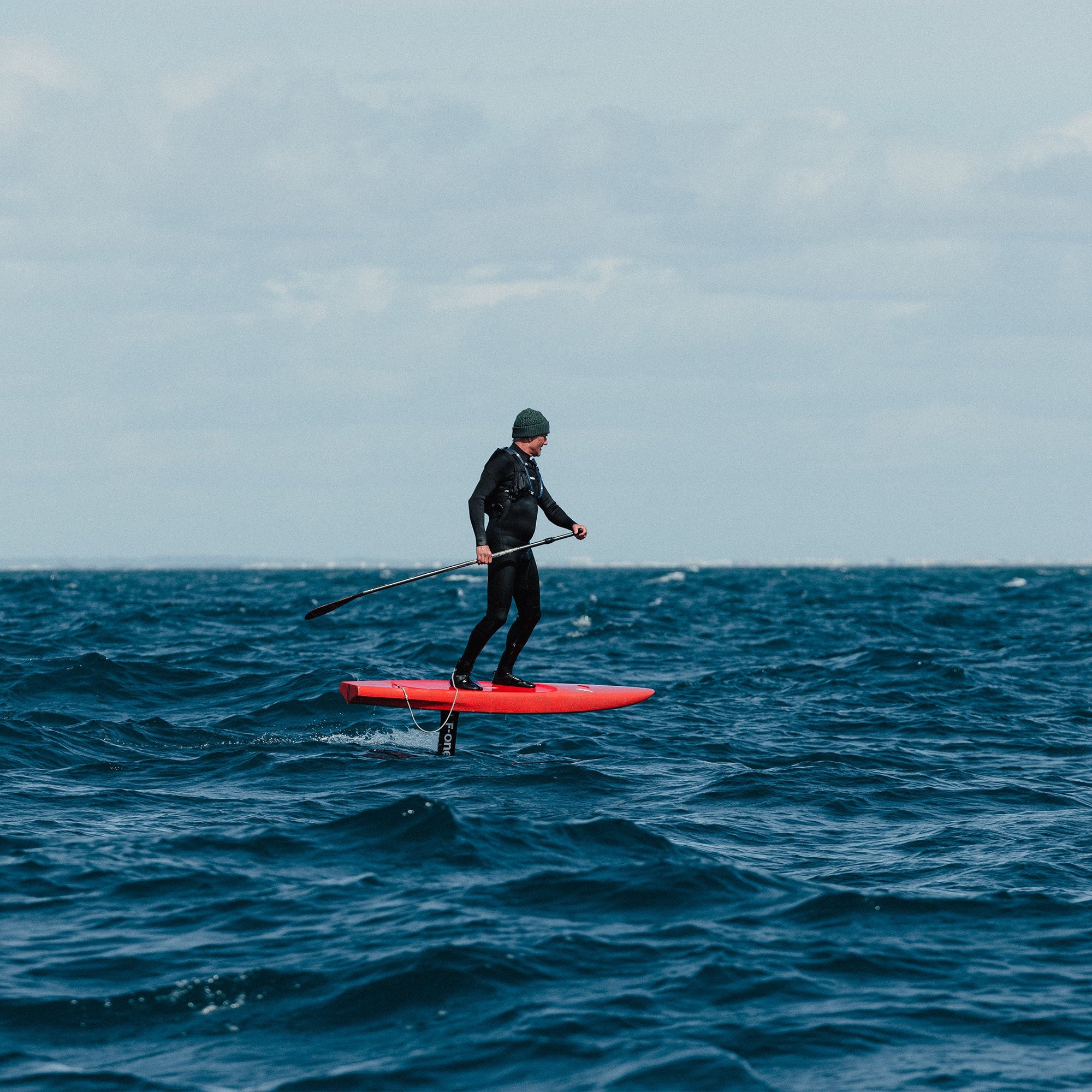 foiling downwind foilboard F-One Rocket DW Pro Carbon Downwinder Board