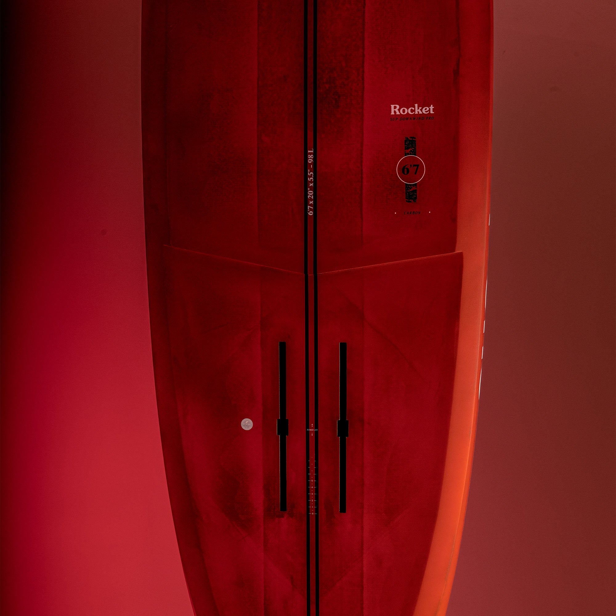 foiling downwind foilboard F-One Rocket DW Pro Carbon Downwinder Board