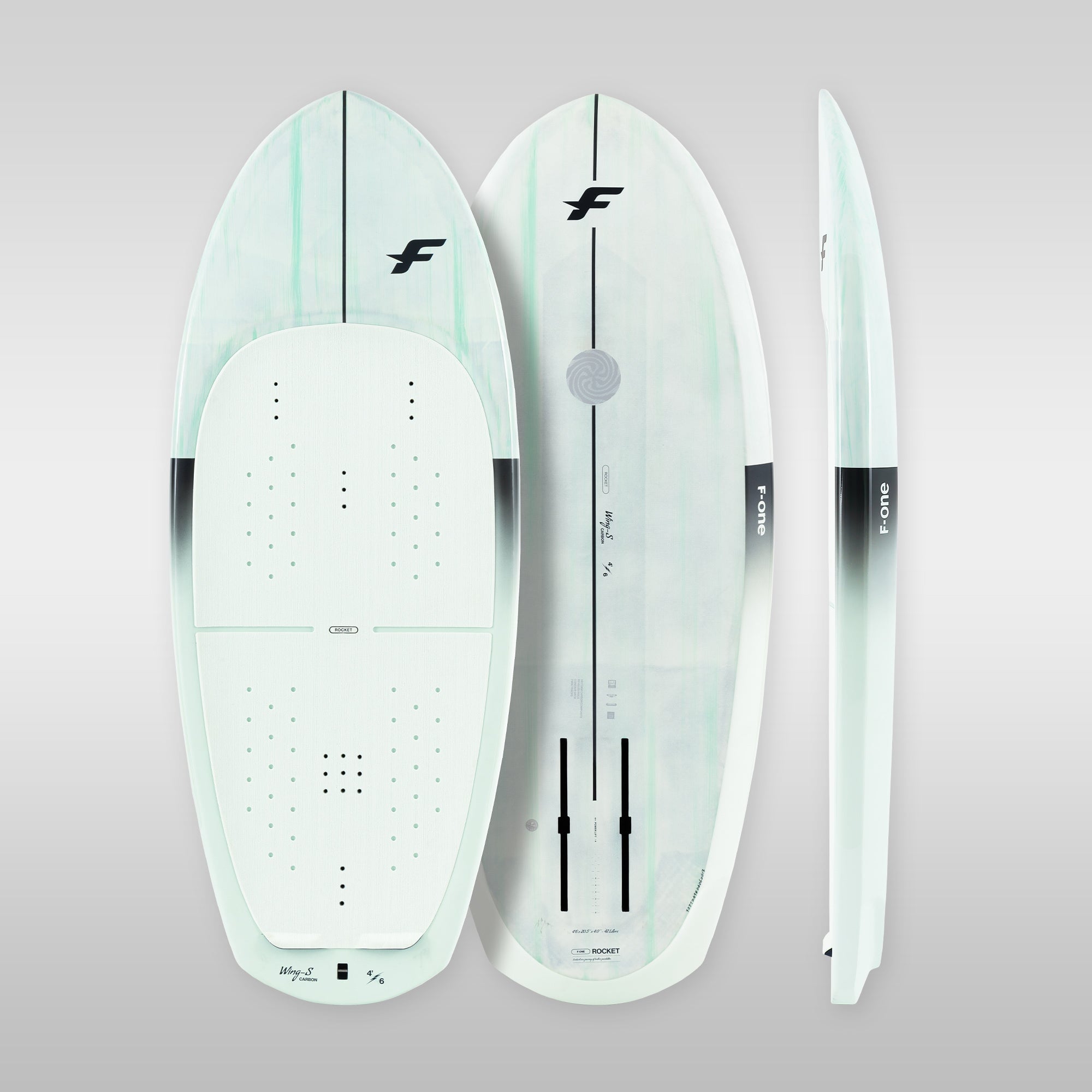 Wingfoil Surffoil Board wingfoiling F-One Rocket Wing-s Carbon Board