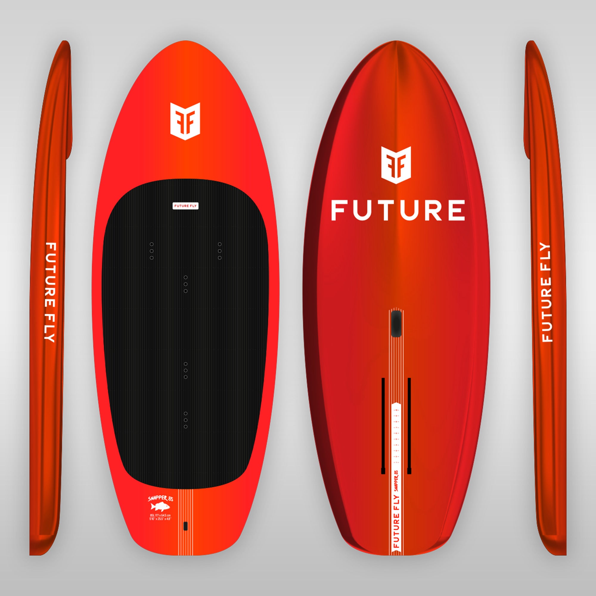 Future Fly wingfoiling board crossover snapper