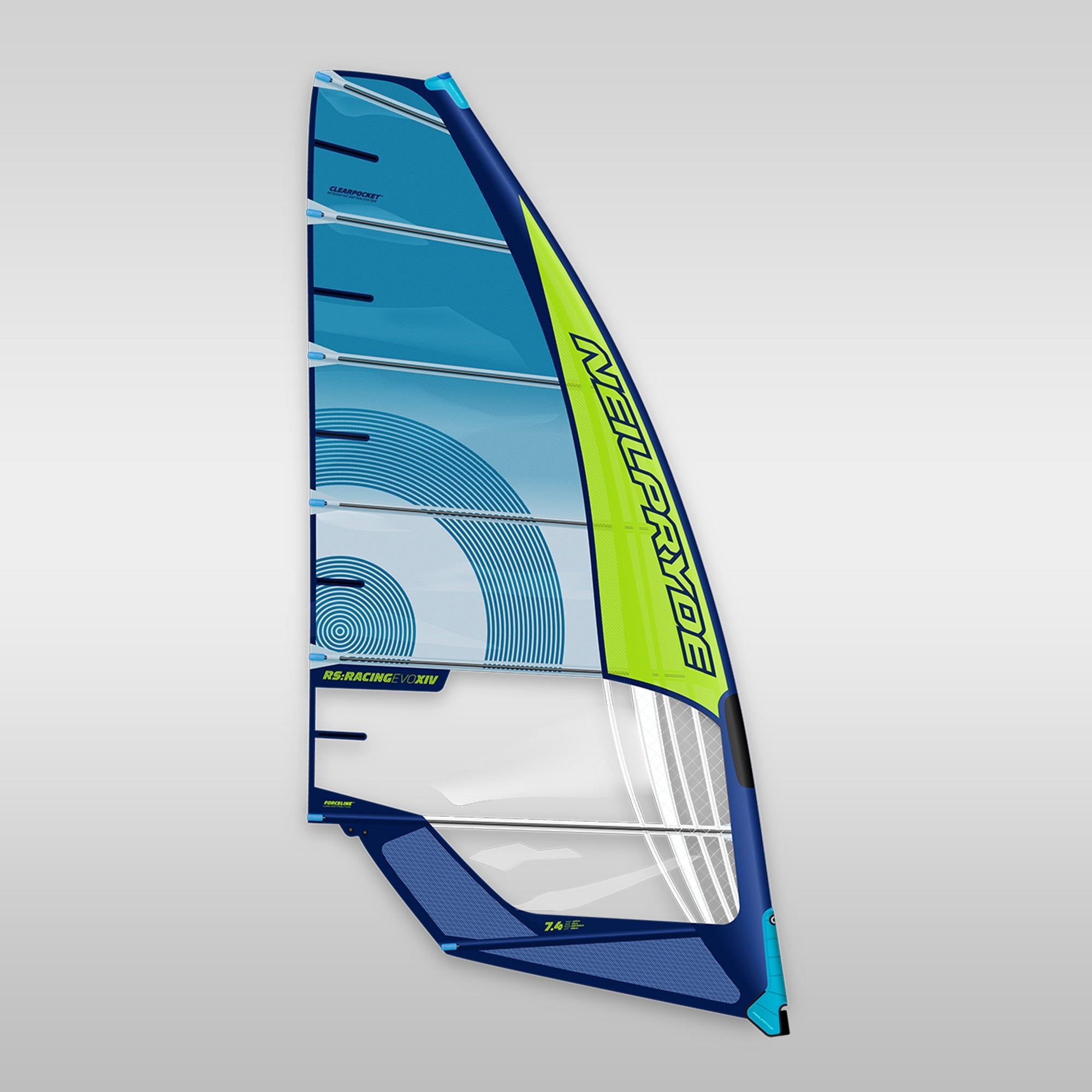 Windsurfshop windsurfwinkel windsurf-shop windsurf store windsurfing store windsurfing windsurf sail NeilPryde RS:Racing Evo-XIV Slalom sail 2023