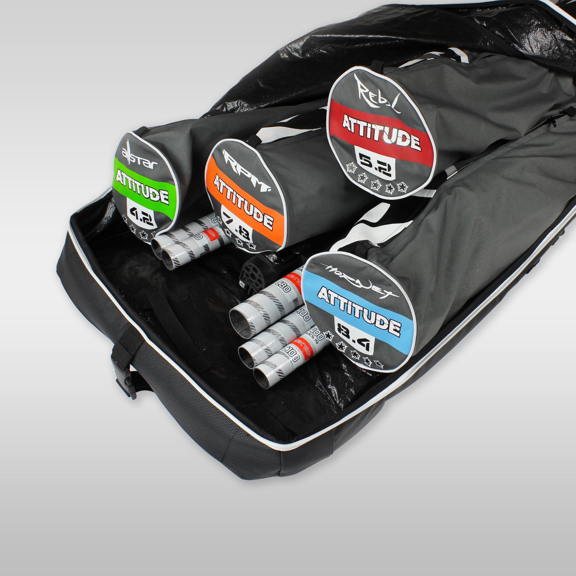 Windsurfshop windsurfwinkel windsurf-shop windsurf store windsurfing store Unifiber Blackline Roofrack Quiverbag